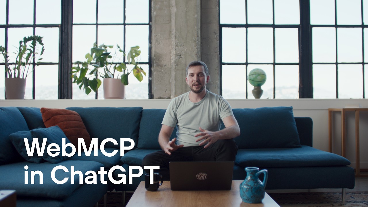 Vorschaubild des OpenAI-Videos Build agent-ready sites with WebMCP